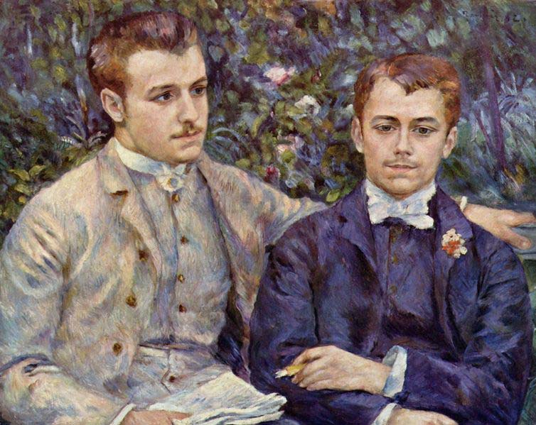 Portrait of Charles and Georges Durand Ruel,